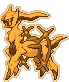 Gold Arceus-Fire